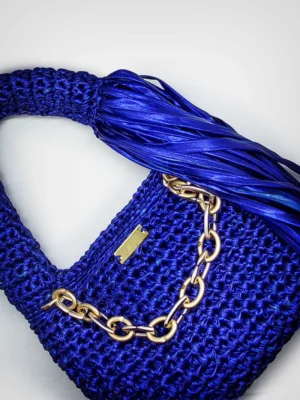 Blue Majesty - Bolso de crochet - Woolly