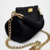 Golden Noir - Bolso de crochet - Woolly