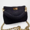 Golden Noir - Bolso de crochet - Woolly