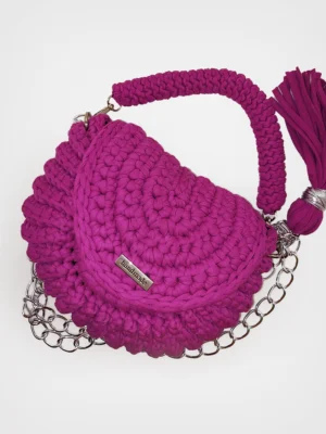 Pink Petal - Bolso de crochet - Woolly