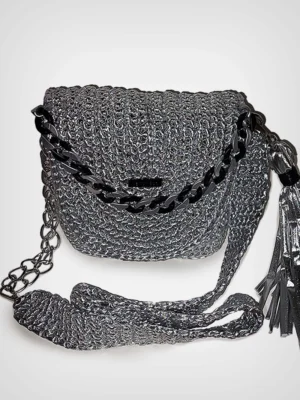 Silver Shimmer - Bolso de crochet - Woolly