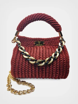 Ruby Gold - Bolso de crochet Woolly