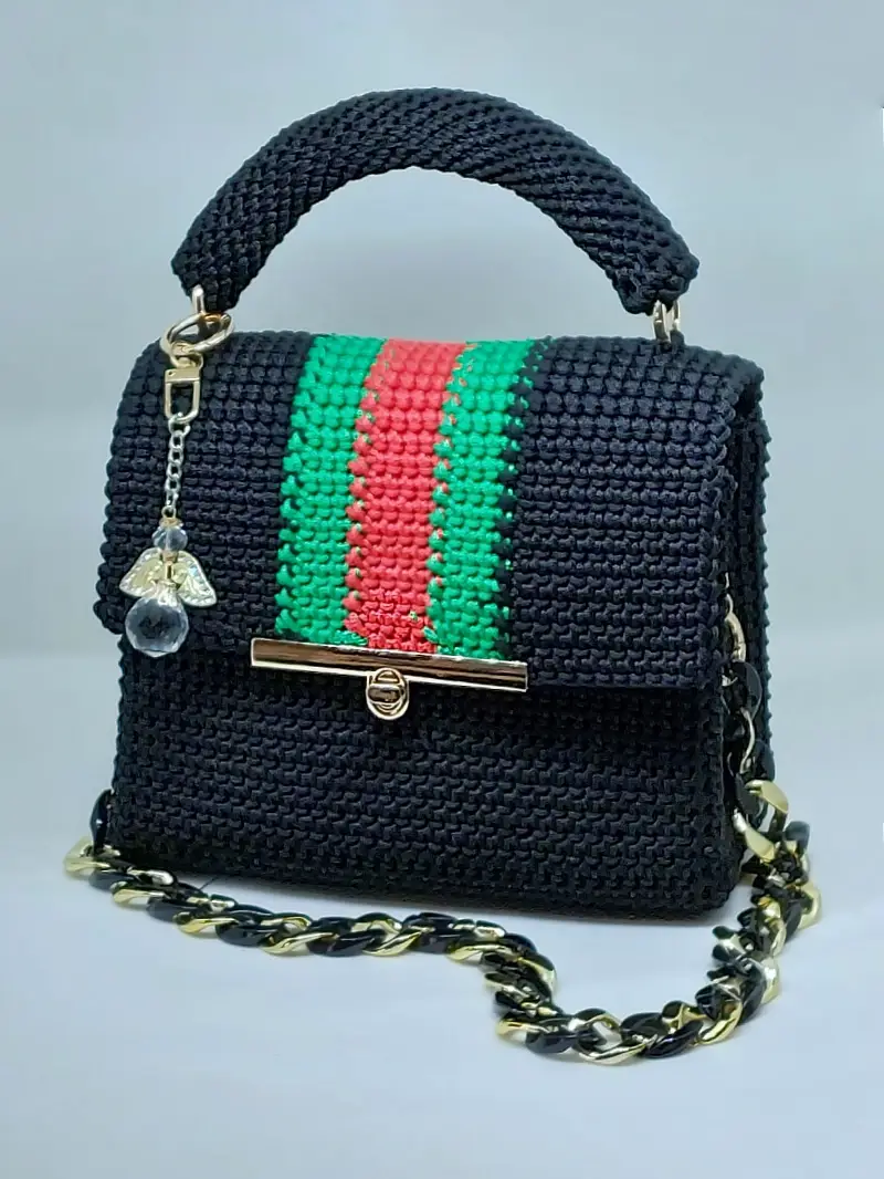 Black Candy - Bolso de crochet