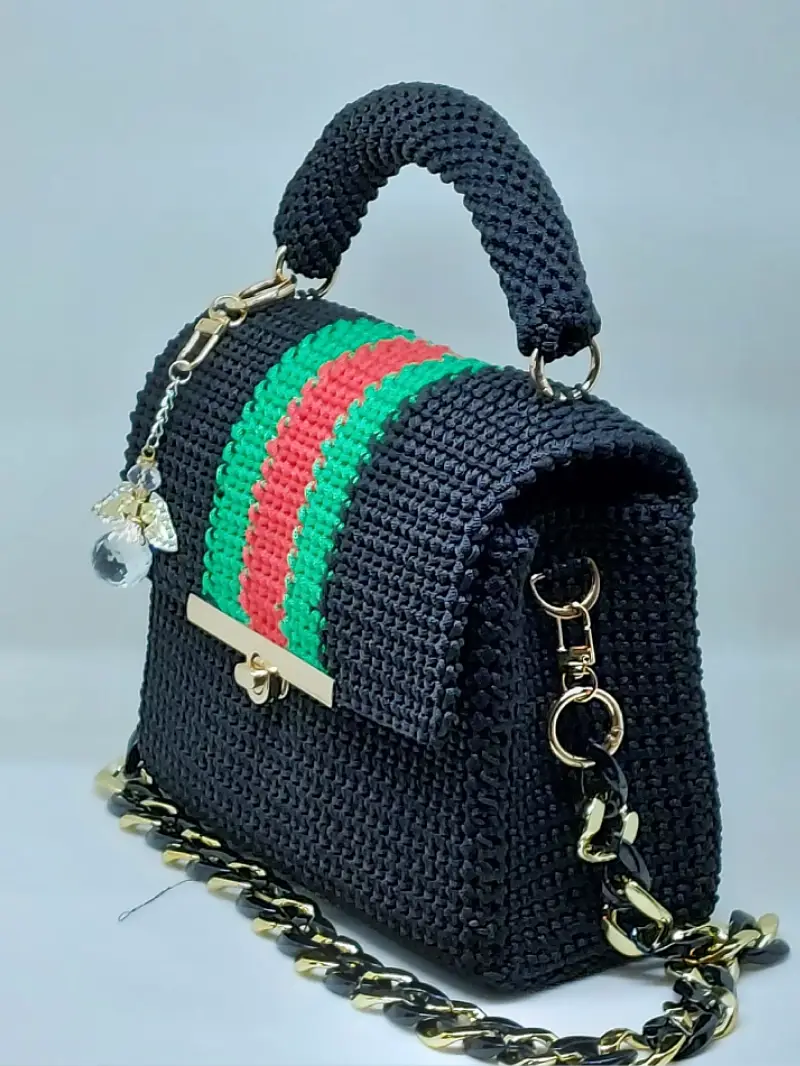 Black Candy - Bolso de crochet