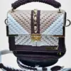 Cream & Caramel bolso de crochet