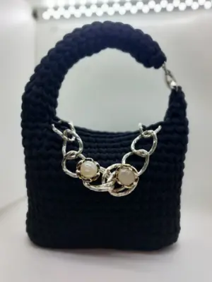 Midnight Loop - Bolso de crochet