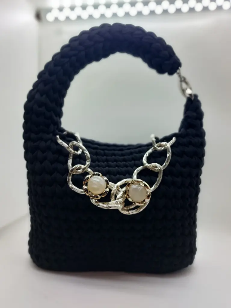 Midnight Loop - Bolso de crochet
