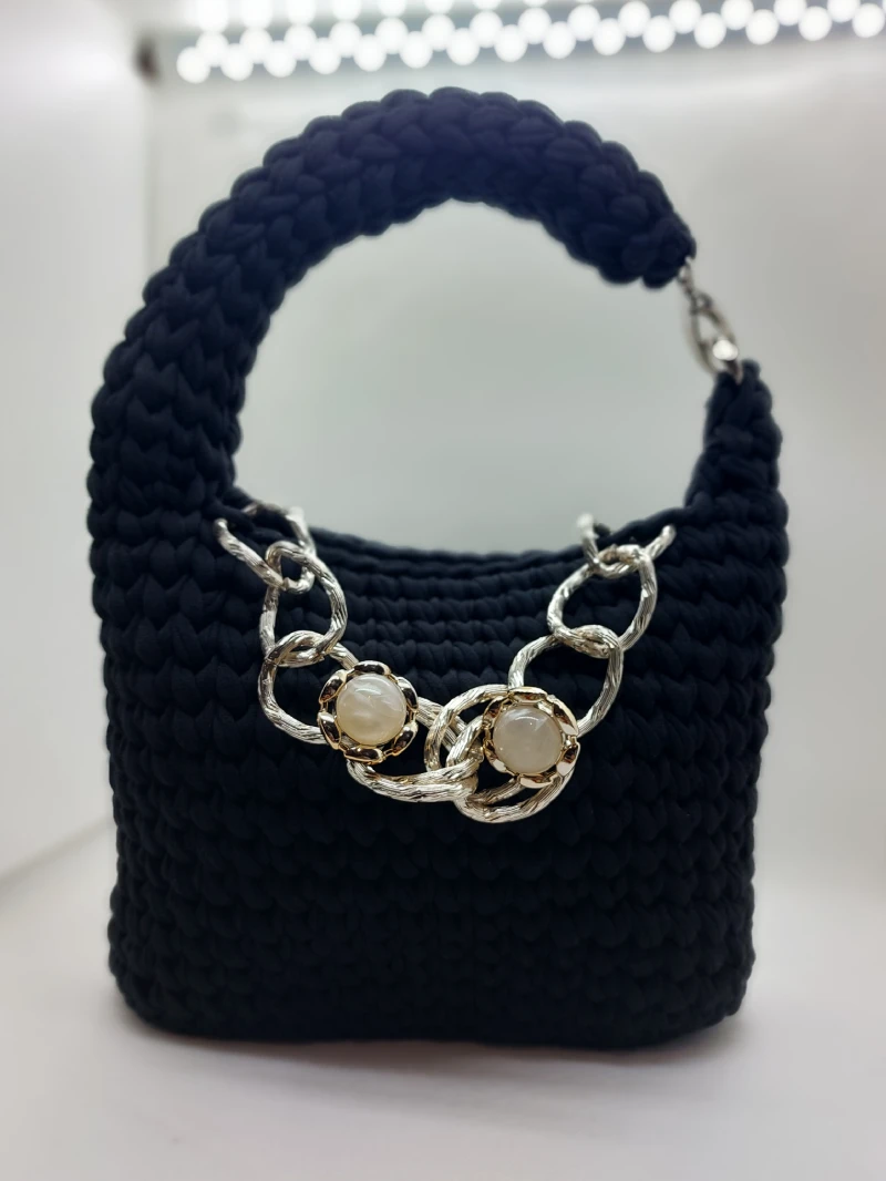 Midnight Loop - Bolso de crochet