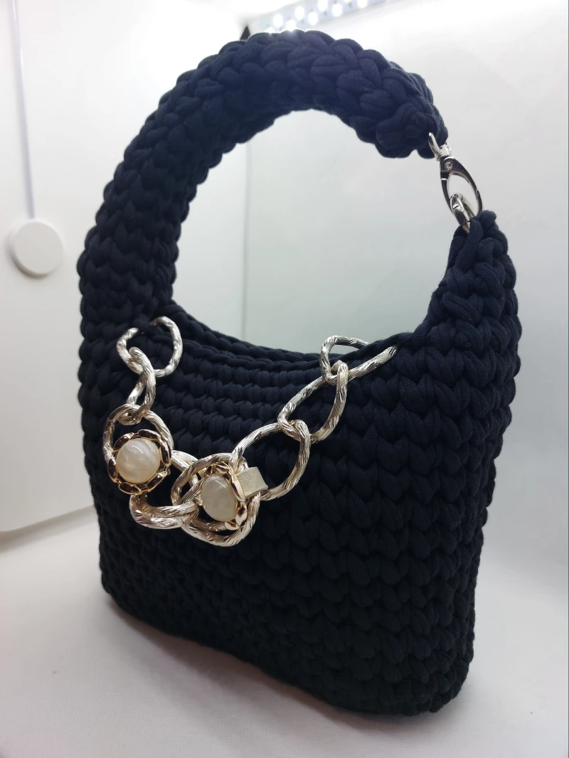 Midnight Loop - Bolso de crochet