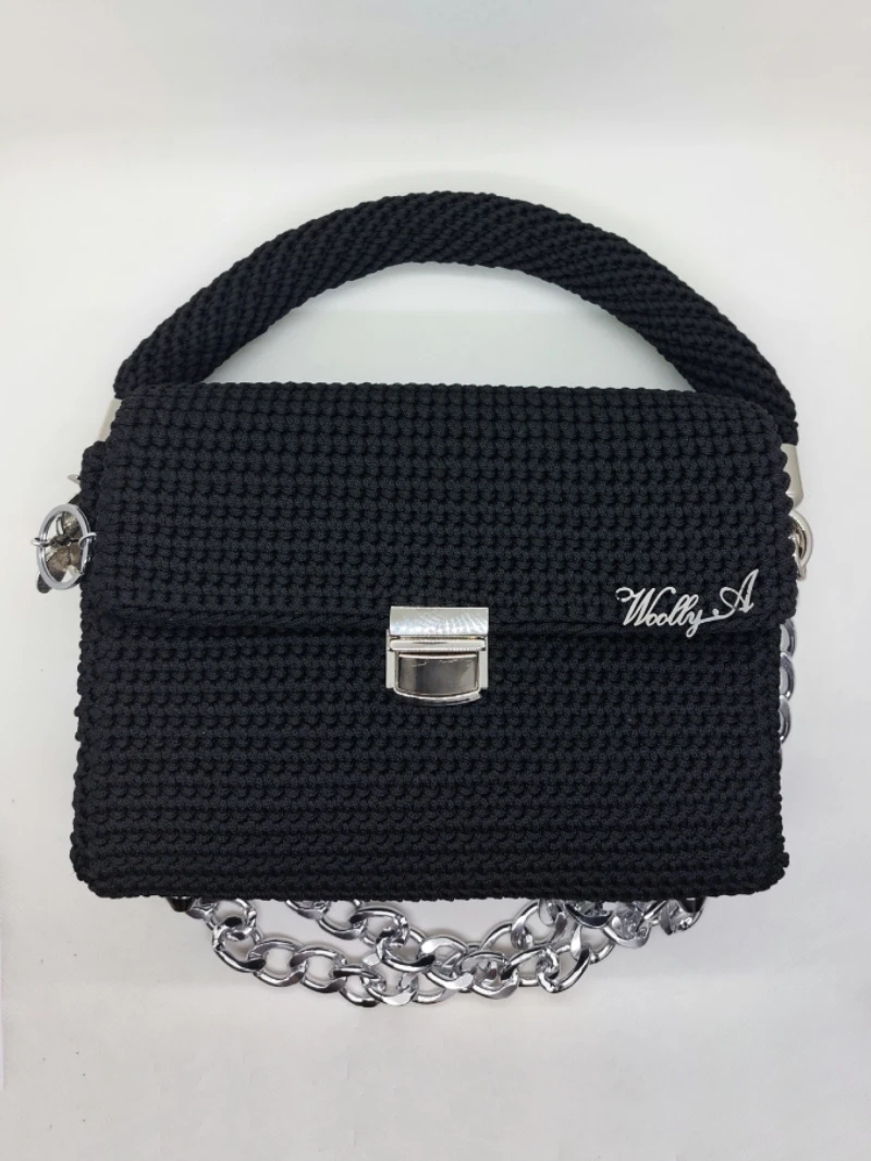 Black Butterfly - Bolso de crochet
